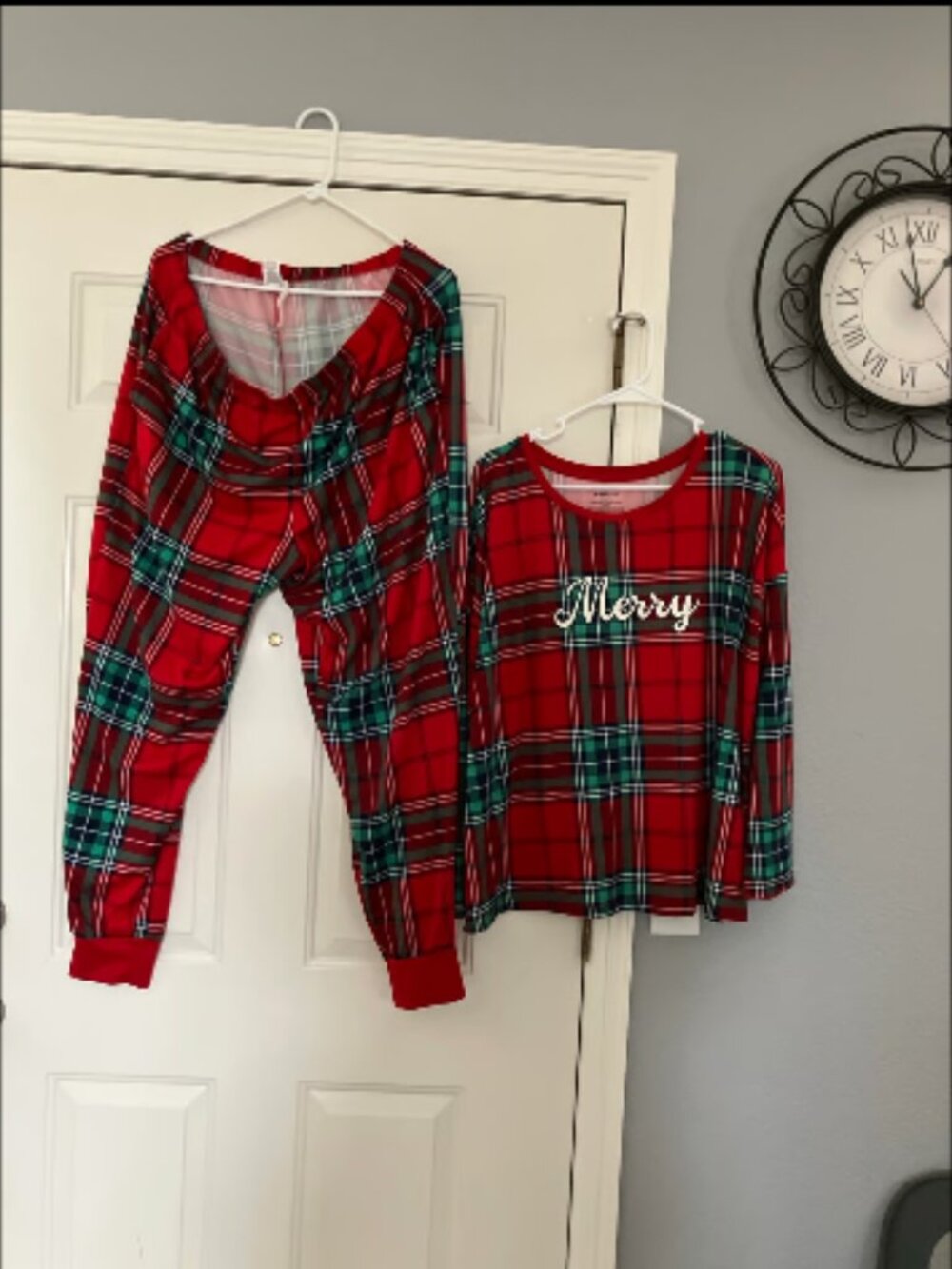 Joyspun size XL Plaid Pattern Pajama Set